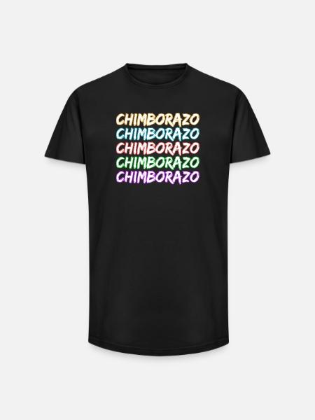 Klettern Chimborazo - Long Fit Männer T-Shirt - Schwarz