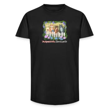 Despurrate Hauskatzen - Long Fit Männer T-Shirt - Schwarz - Vorne - AI Model Male 185 light (185cm)