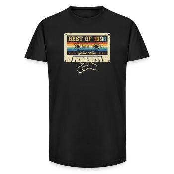Best Of 1996 30th Birthday - Long Fit Men's T-Shirt - black - Front - AI Model Male 185 light (185cm)