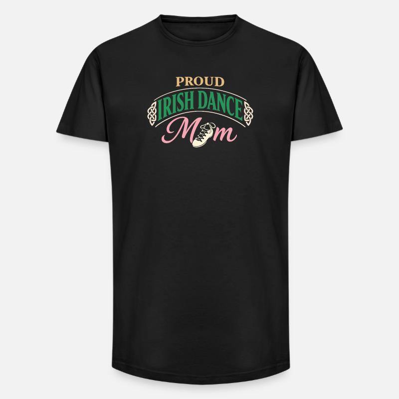 Irischer Tanz Step-dancing Celtic Fan - Long Fit Männer T-Shirt - Schwarz