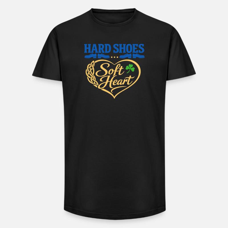Irischer Tanz Step-dancing Celtic Fan - Long Fit Männer T-Shirt - Schwarz