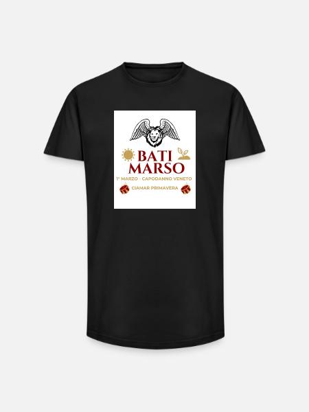 Bati Marso – Silvester-Veneto - Long Fit Männer T-Shirt - Schwarz