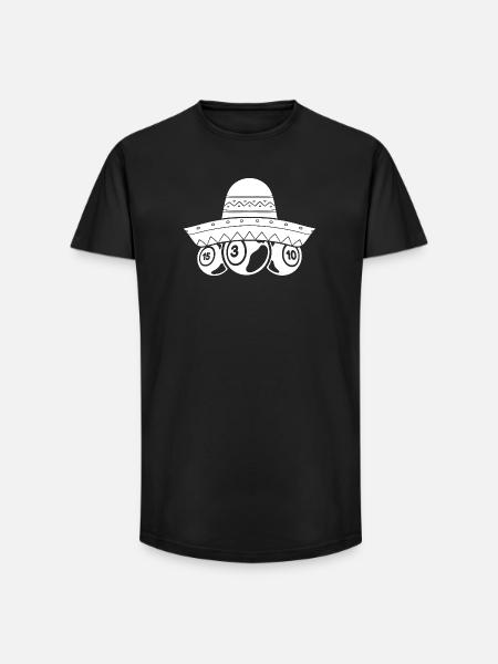 Bingo Player BAlls Bingo - Long Fit Men's T-Shirt - black