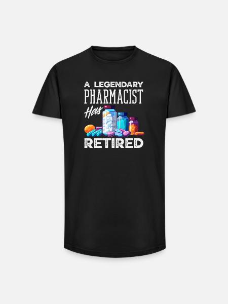 Pharmacist Pharmaceutical Technical - Long Fit Men's T-Shirt - black
