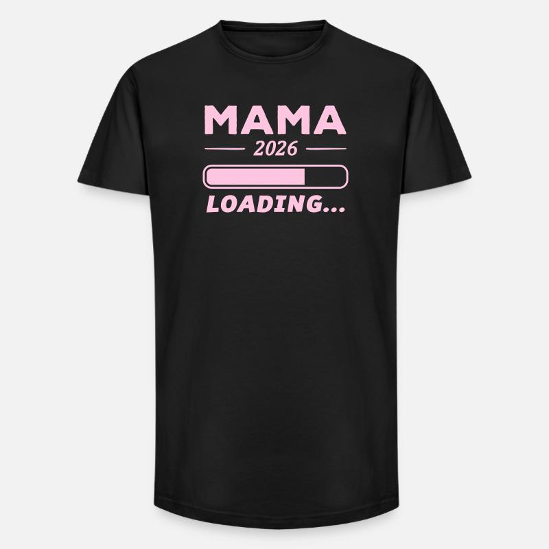 Mama 2026 Loading... - Long Fit Men's T-Shirt - black
