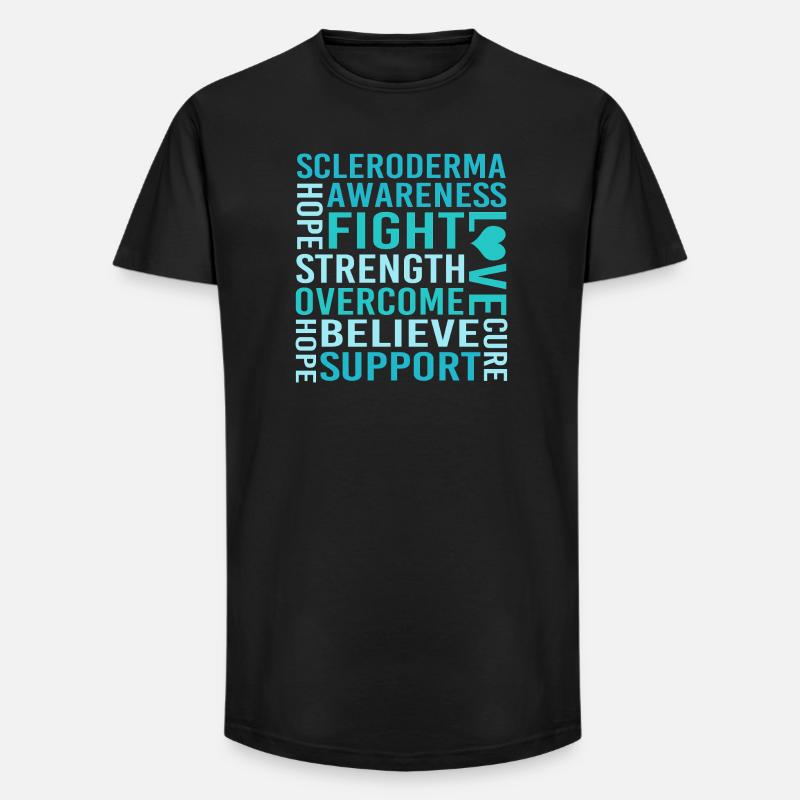 Scleroderma - Long Fit Men's T-Shirt - black