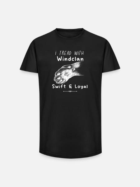 Warrior Cats - Windclan Dreams - T-shirt coupe longue homme - noir