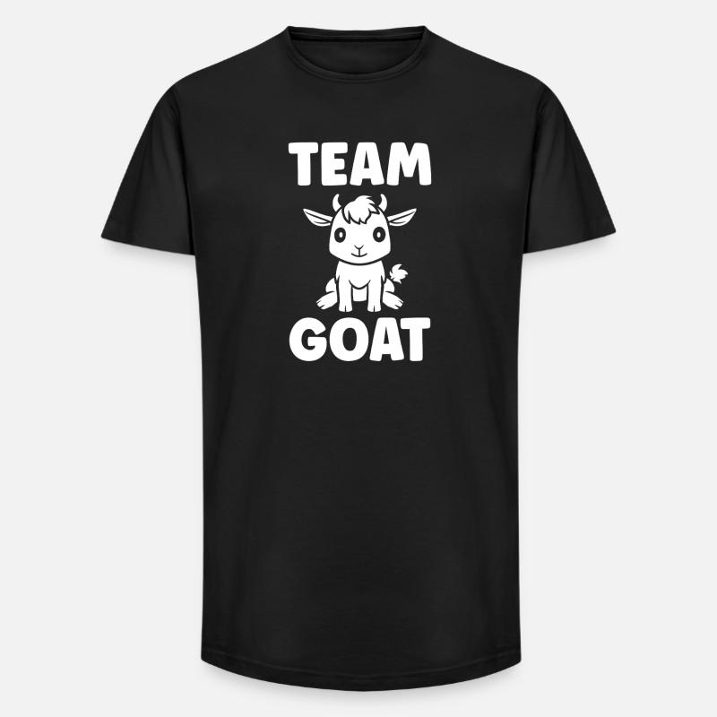 Equipe Cabri Team Goat - Long Fit Men's T-Shirt - black