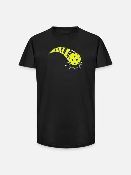 Pickleball funny pickleball player - Long Fit Men's T-Shirt - black