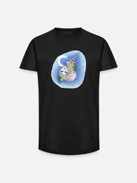 04. Erinnererseele - Long Fit Männer T-Shirt - Schwarz