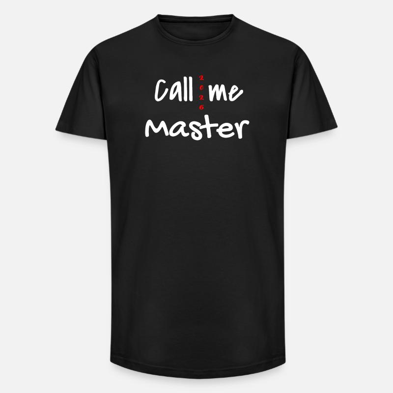 Master 2026 Graduation Graduation - Long Fit Men's T-Shirt - black