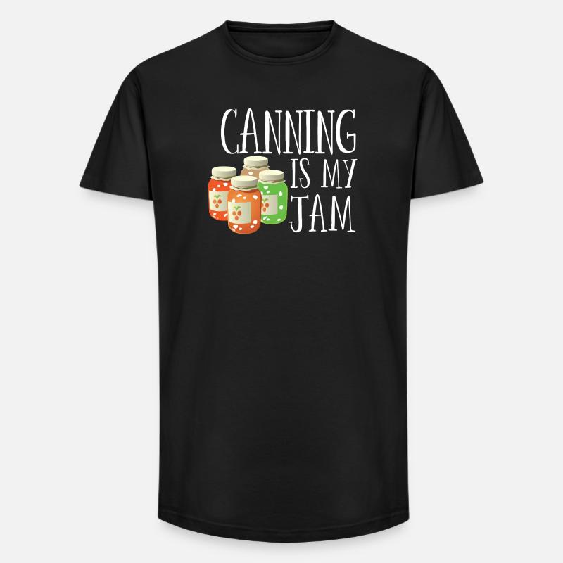 Einkochen ist mein Ding - Long Fit Männer T-Shirt - Schwarz