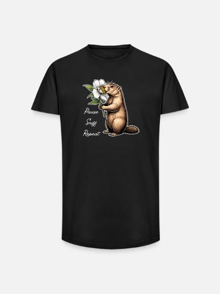 Marmot : Vas-y, renifle, continue - T-shirt coupe longue homme - noir