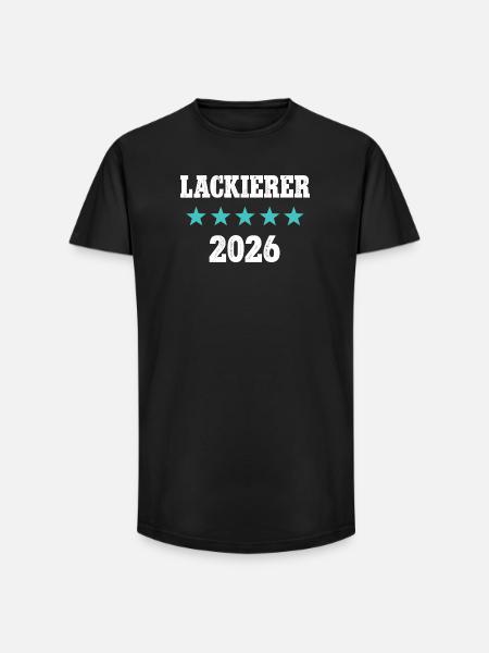 Painter 2026 Apprenticeship Examination Master Trainee - Long Fit Men's T-Shirt - black