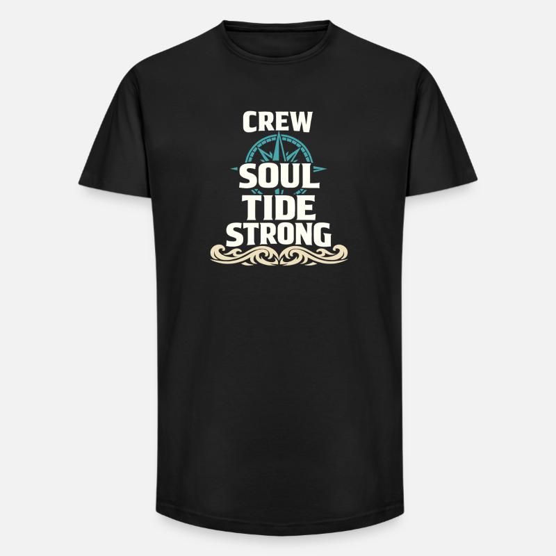 Seemannschaftsgeschenk Für Deckhand Ocean Work - Long Fit Männer T-Shirt - Schwarz