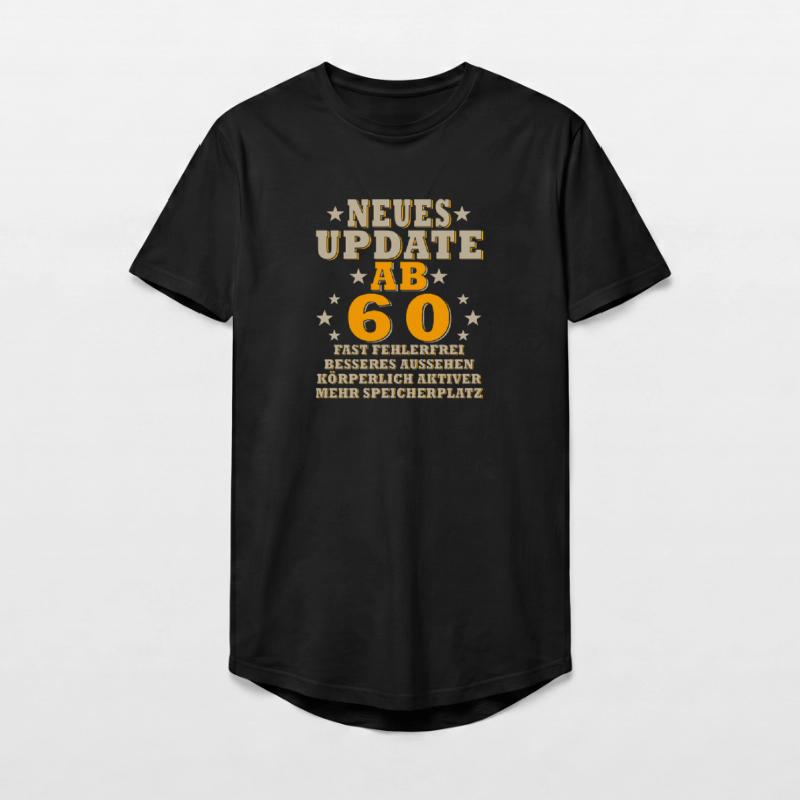 New Update from 60 – Optimized Visuals Long Fit Men's T-Shirt