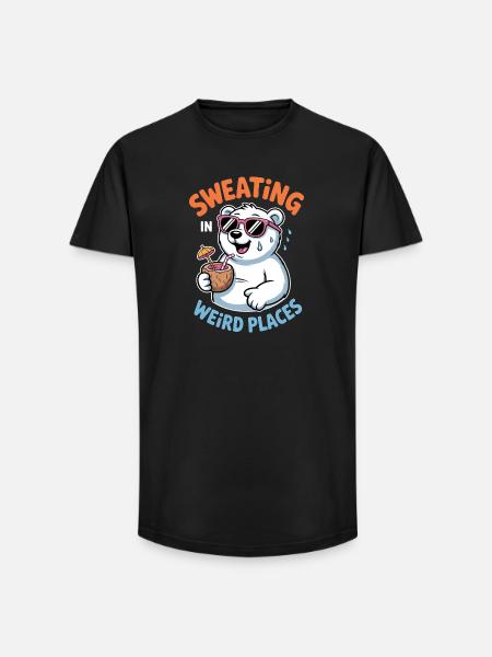 Sweating Sayings Funny Sweating Gift - Long Fit Men's T-Shirt - black