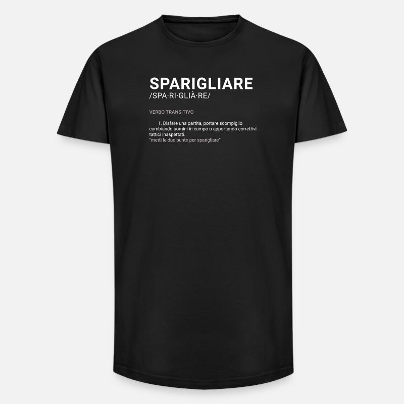 Verschwinden Sie - Long Fit Männer T-Shirt - Schwarz