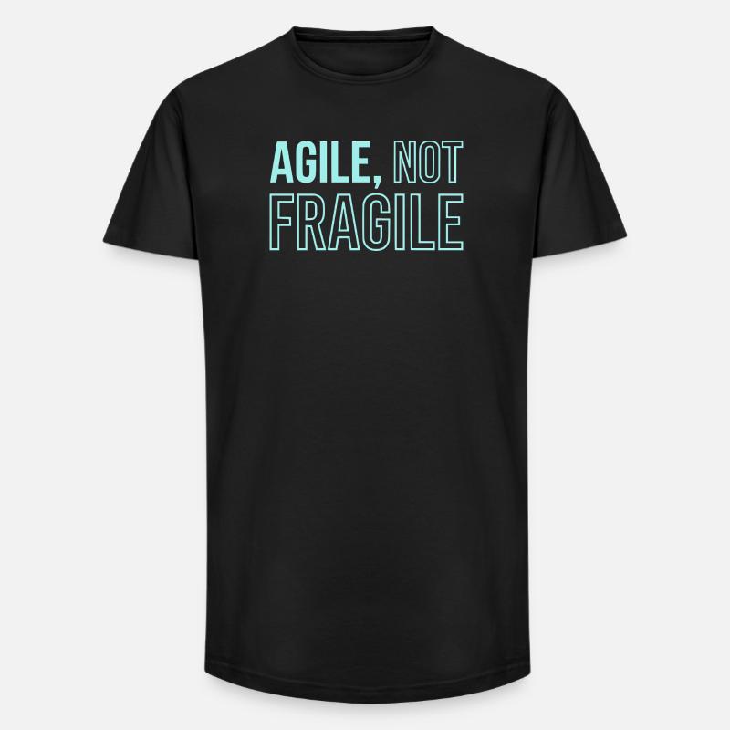 Agile Development, Scrum Coach Shirt  - Long Fit Männer T-Shirt - Schwarz