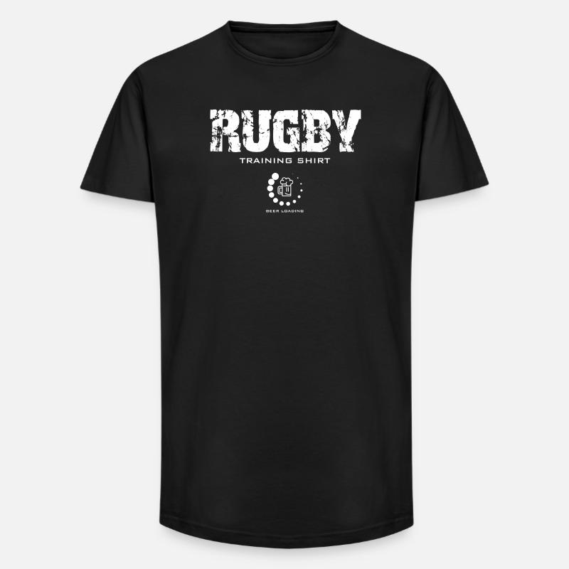 MarPlo_Beer_Loading_2_White - Long Fit Männer T-Shirt - Schwarz