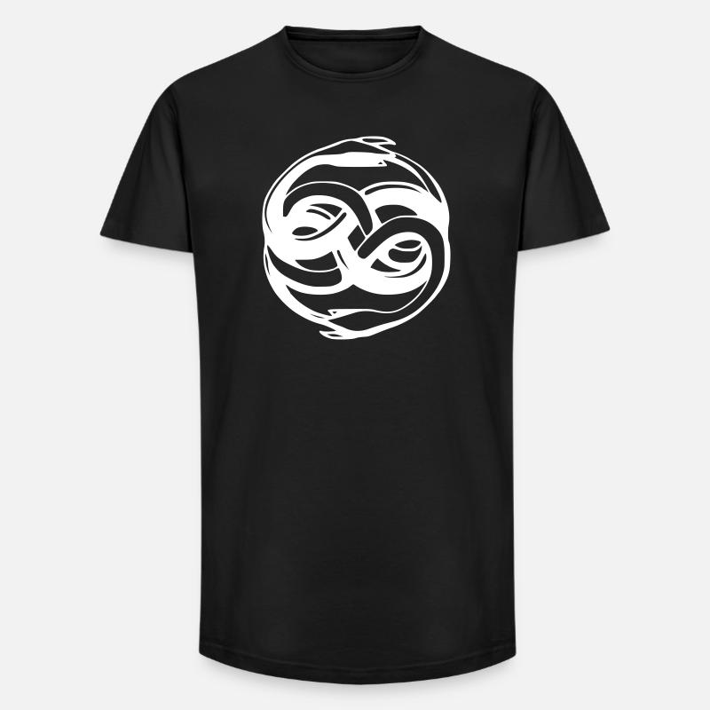 Sandwurm Auryn - Long Fit Männer T-Shirt - Schwarz