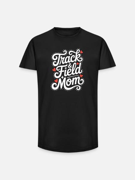 Athletics Sayings Athletics Gift - Long Fit Men's T-Shirt - black