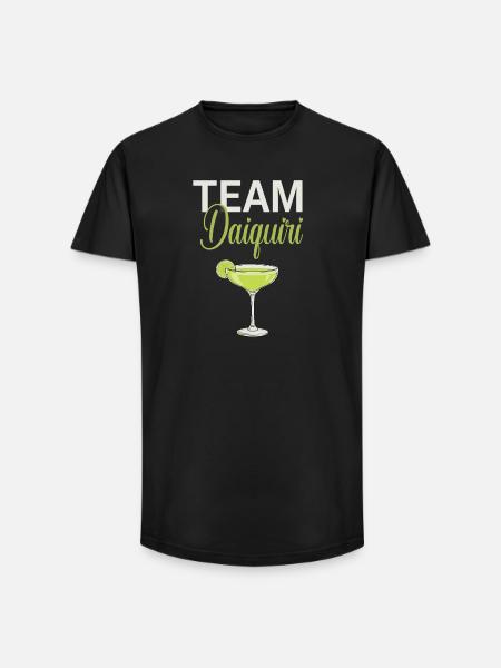 Hen Party Cocktail Team Daiquiri - Long Fit Men's T-Shirt - black