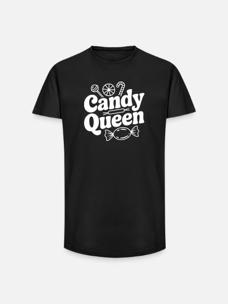 Candy Queen - Long Fit Männer T-Shirt - Schwarz