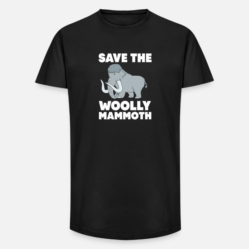 Mammut - Long Fit Männer T-Shirt - Schwarz