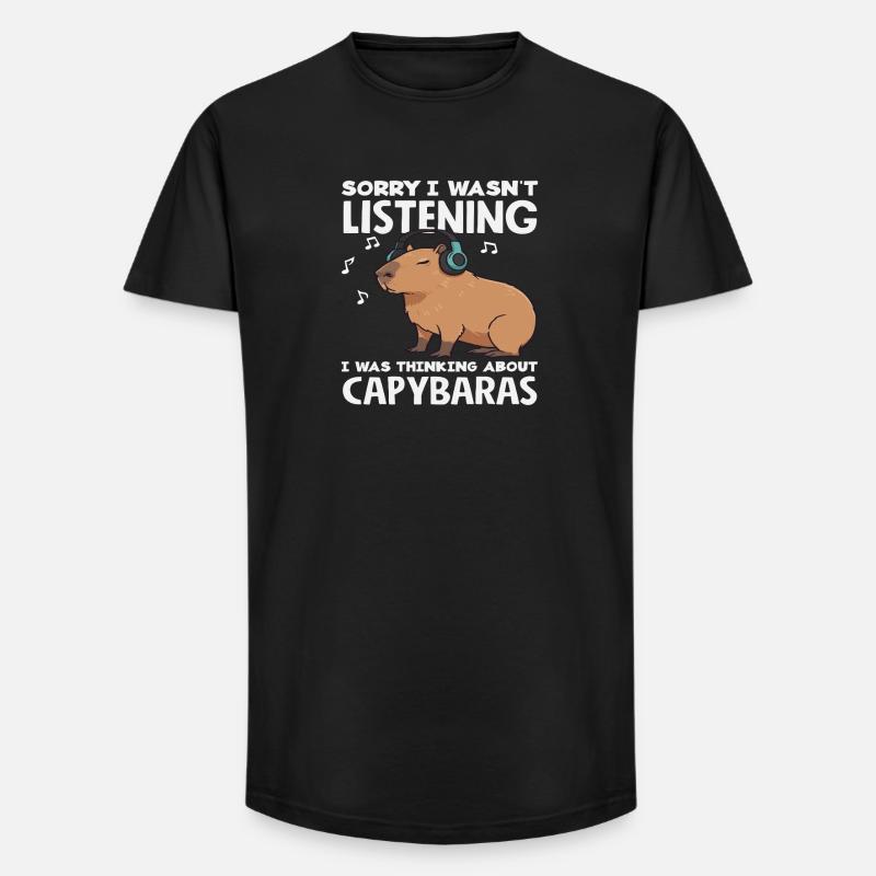 N’était-ce pas mignon à écouter quand il s’agissait de - T-shirt coupe longue homme - noir