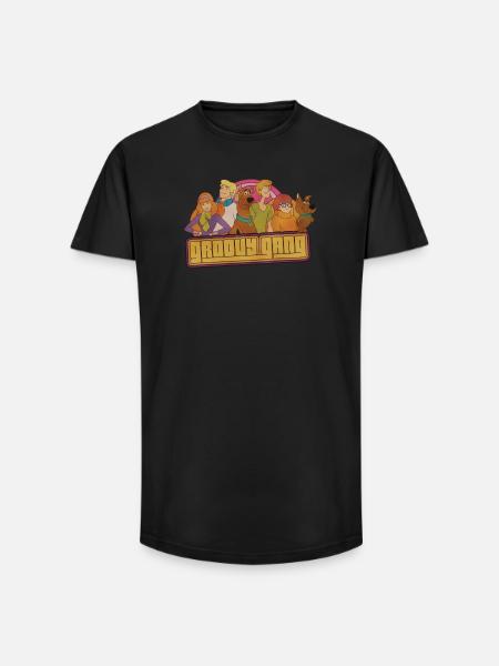 Scooby-Doo Groovy Gang - Long Fit Men's T-Shirt - black