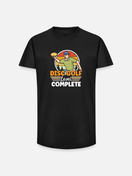Disc Golf Gifts Disc Golf - Long Fit Men's T-Shirt - black
