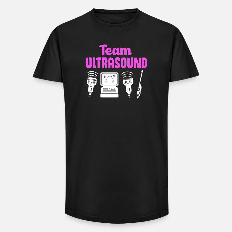 Ultrasonic Technician Ultrasonic Technician - Long Fit Men's T-Shirt - black