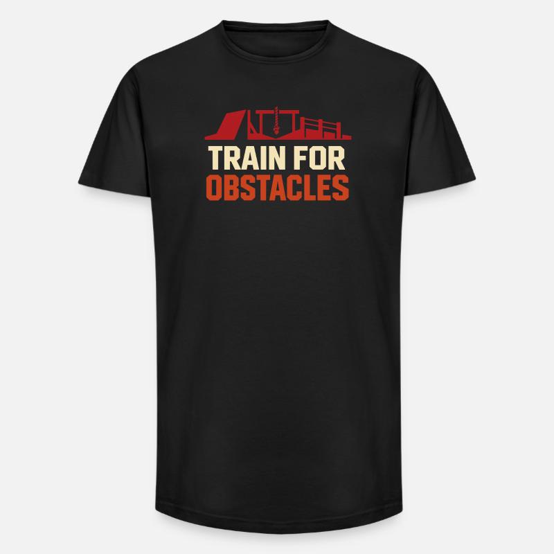 Obstacle Course Racer Obstacle Course Ocr - Long Fit Men's T-Shirt - black