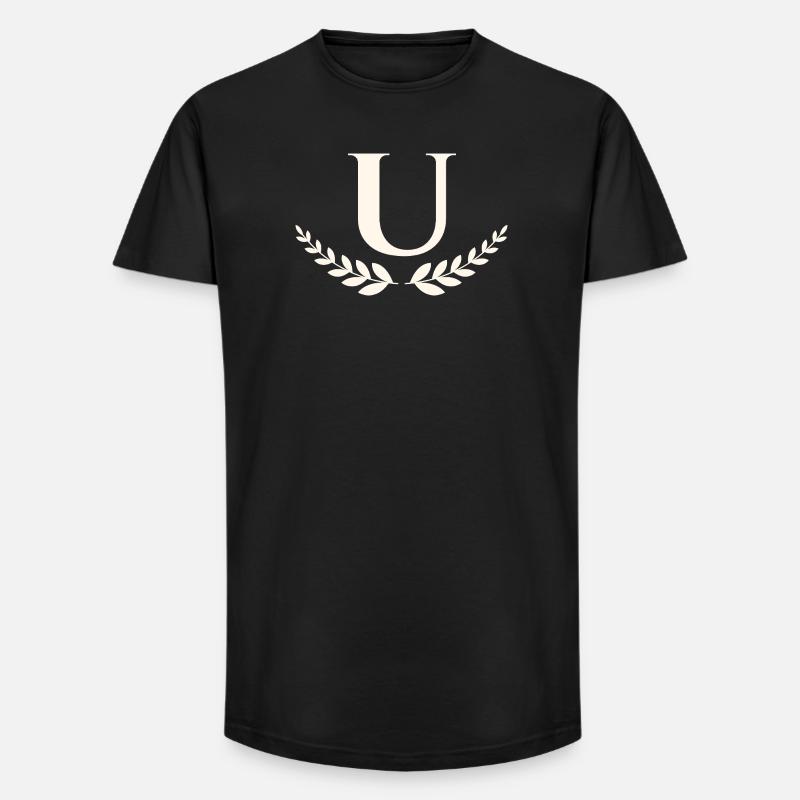 U - Long Fit Männer T-Shirt - Schwarz