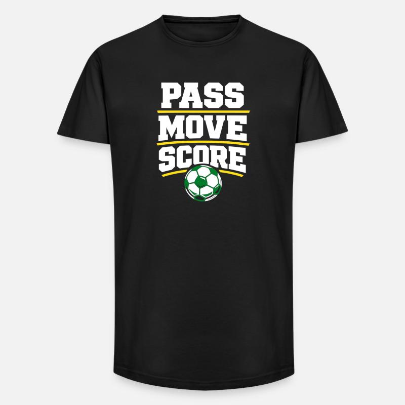 Fußballtraining Jugend-sport-trainer - Long Fit Männer T-Shirt - Schwarz