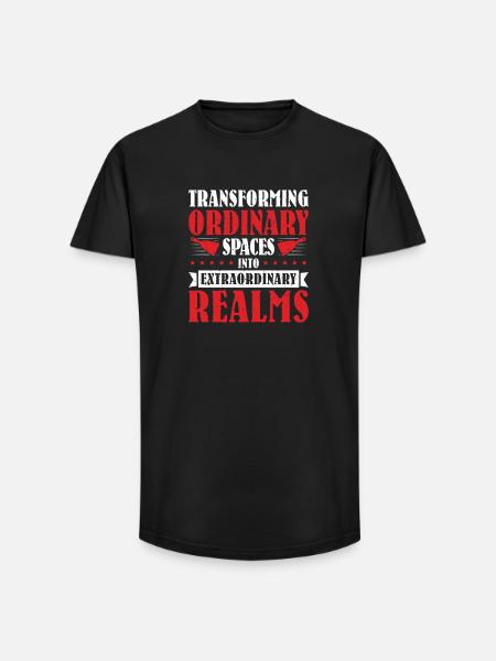 Drywall Drywall Builder Drywall Fitter - Long Fit Men's T-Shirt - black