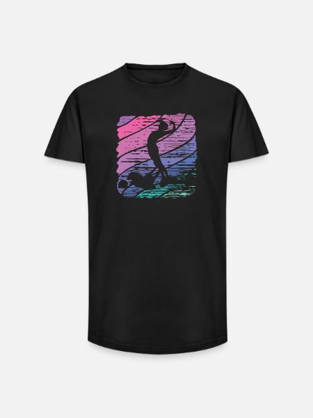 Artistic Swim Team Synchronized Swimming - Long Fit Men's T-Shirt - black