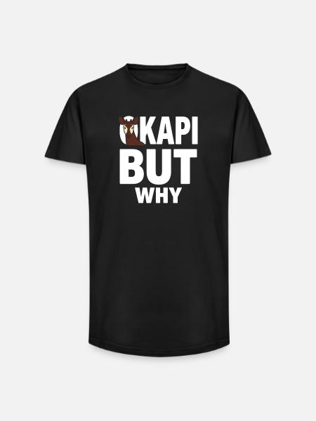 Okapi-liebhaber Okapi-tier Seltene Tierweltliebe - Long Fit Männer T-Shirt - Schwarz