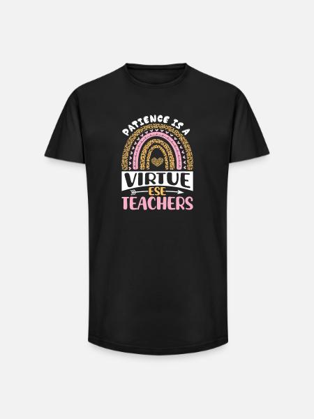 Geschenke für ESE-Lehrer - Long Fit Männer T-Shirt - Schwarz
