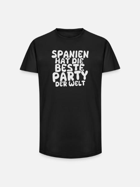 Geschenk für Spanien - Long Fit Männer T-Shirt - Schwarz