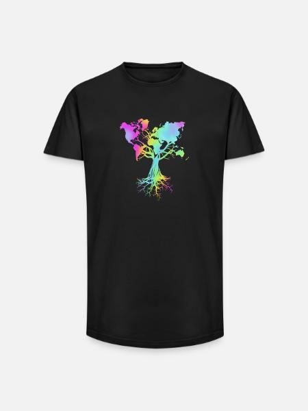 Geology Archaeology - Long Fit Men's T-Shirt - black