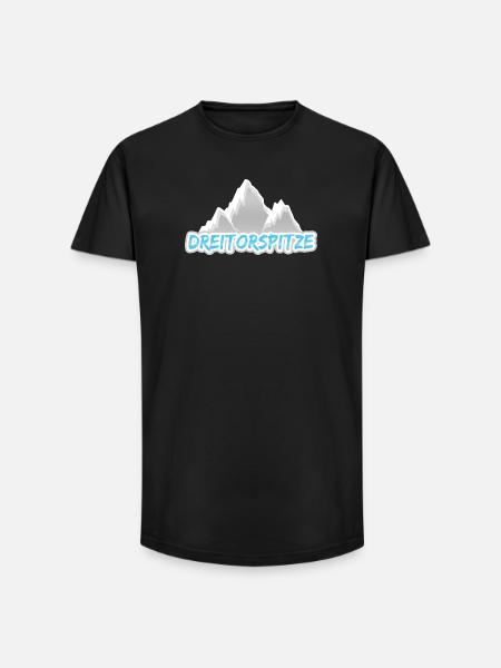 Geschenk für Dreitorspitze - Long Fit Männer T-Shirt - Schwarz