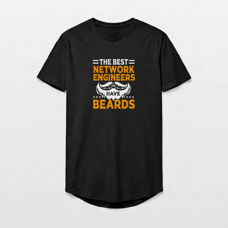 Network Computer Scientist Programmer Admin Long Fit Men's T-Shirt