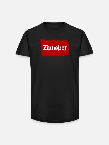 Cinnober - Long fit herre T-shirt - sort