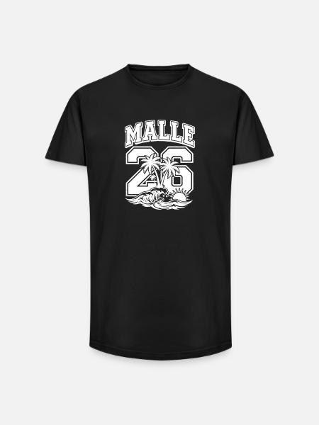 Malle 26 Jersey 2026 Mallorca - Long Fit Men's T-Shirt - black