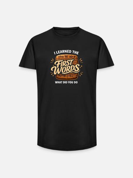 Ancient Mesopotamia, Sumerian - Long Fit Men's T-Shirt - black