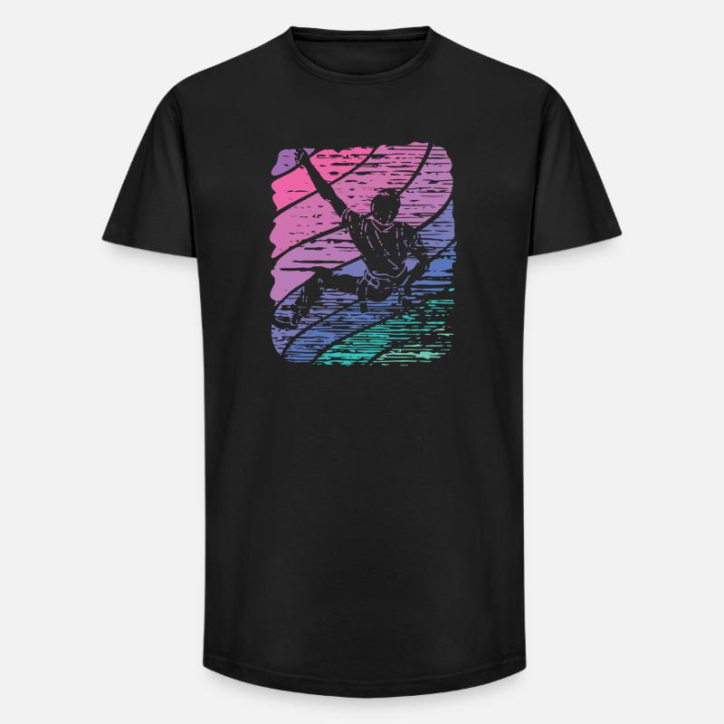 Boulderer Boulder Bouldering - Long Fit Men's T-Shirt - black