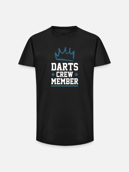 Darts Crew - Long Fit Men's T-Shirt - black