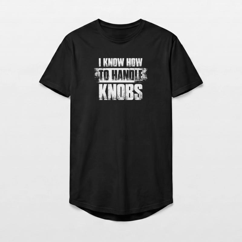 Handle knobs Sound engineer Sound engineer Long Fit Men's T-Shirt